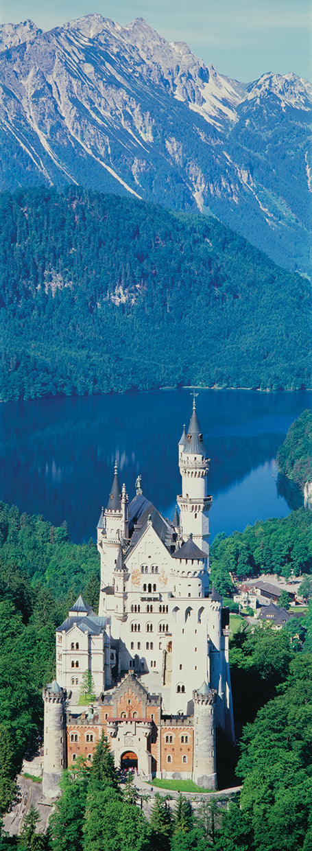 Arquitectura del castillo de Neuschwanstein Lienzo