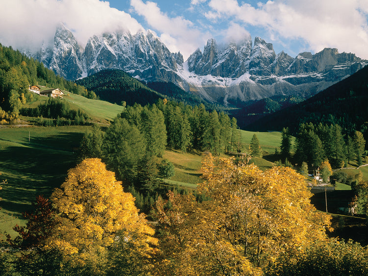 Sun Over the Dolomites