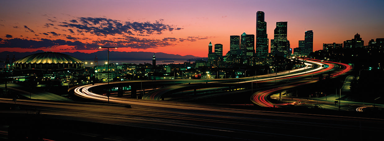 Red Sunset Seattle
