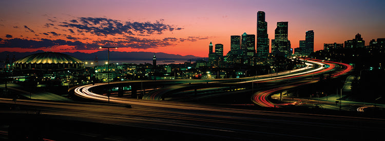 Red Sunset Seattle