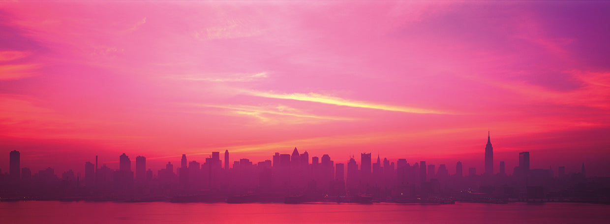 Pink Skyline NYC