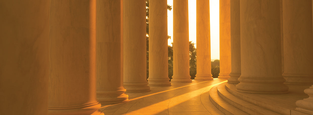 Columnas conmemorativas de Jefferson Lienzo