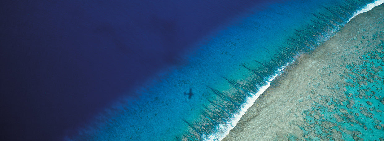 Aguas de la isla Teti'aroa Lienzo