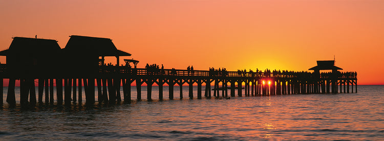 Huts along the Pier