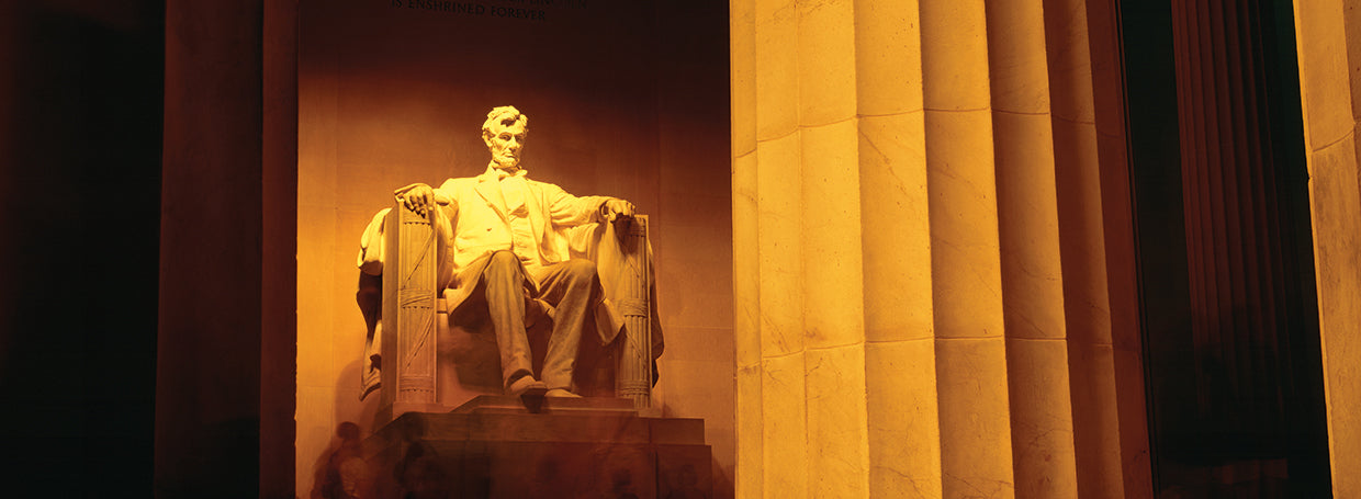 Lincoln en la noche Lienzo