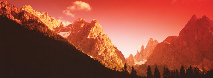 Cordillera italiana Lienzo