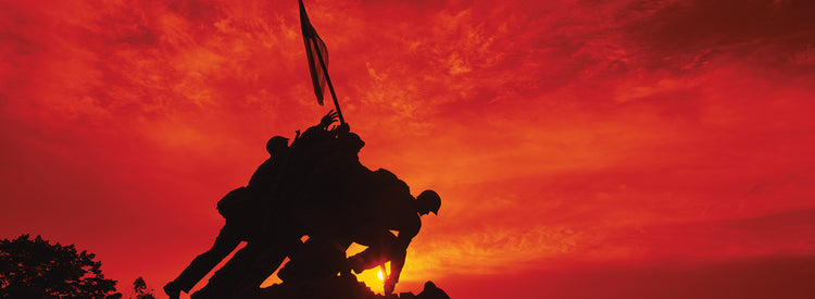 Iwo Jima Memorial Sunset