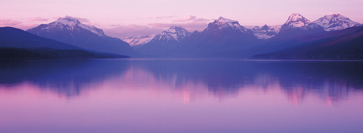 Sunrise over Lake Mcdonald