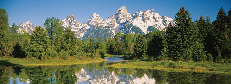 Reflexiones de Wyoming Lienzo