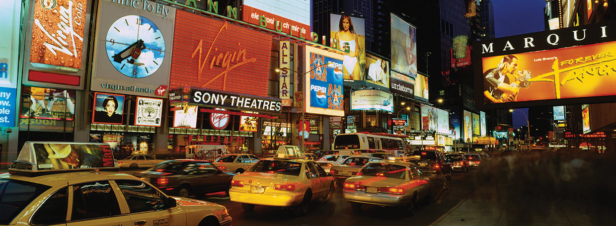 Carteles de Times Square Lienzo
