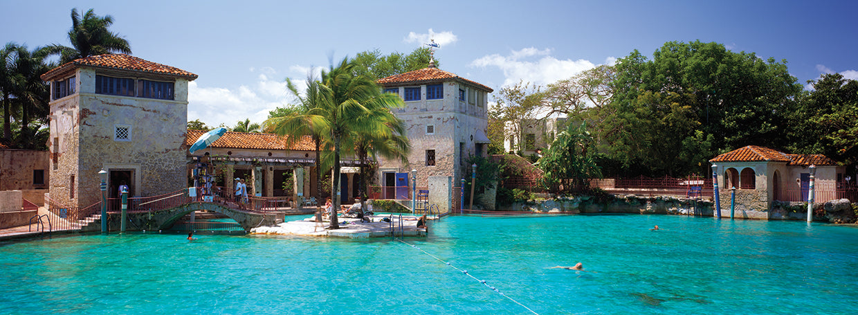 Piscina de Coral Gables Lienzo