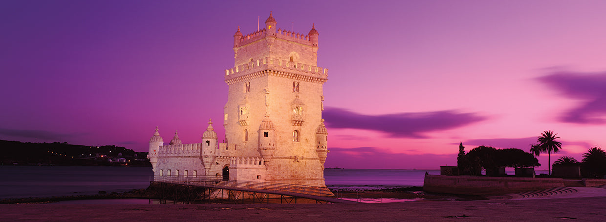 Atardecer en la torre de Belem Lienzo