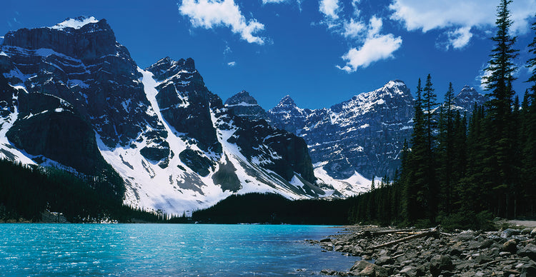 Lago Moraine azul Lienzo