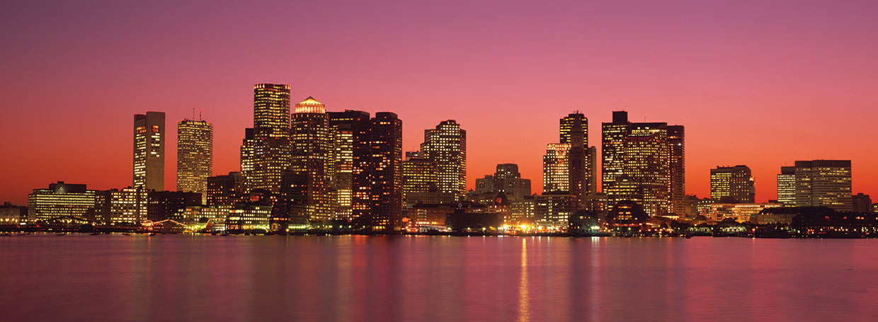 Pink Boston Sunset