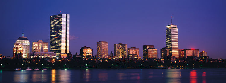 Cielos morados de boston Lienzo