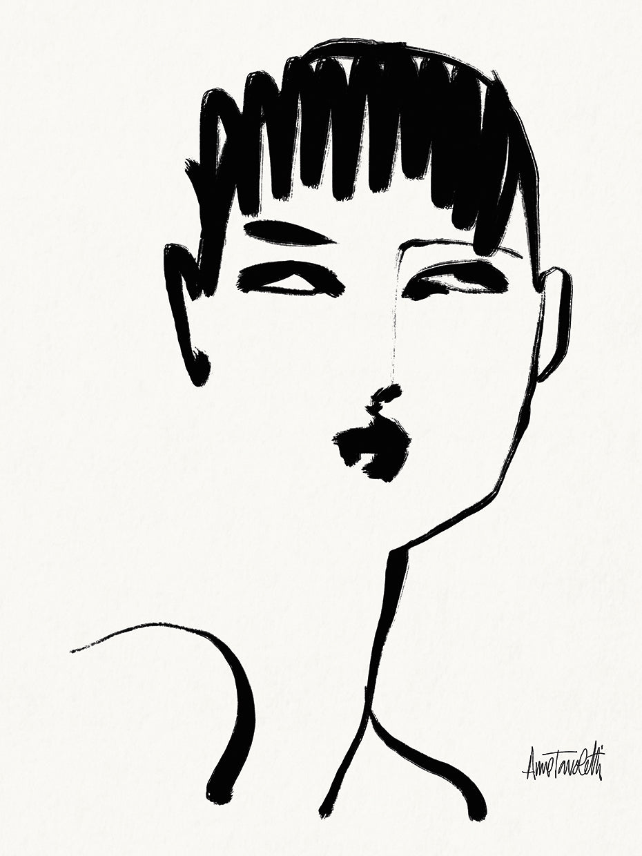 Brush Portrait VII