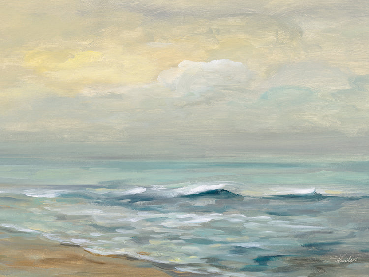 Amanecer sobre el mar Lienzo