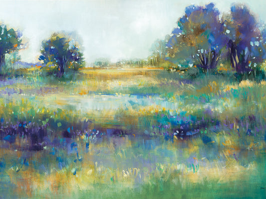 Wildflower View Canvas Print
