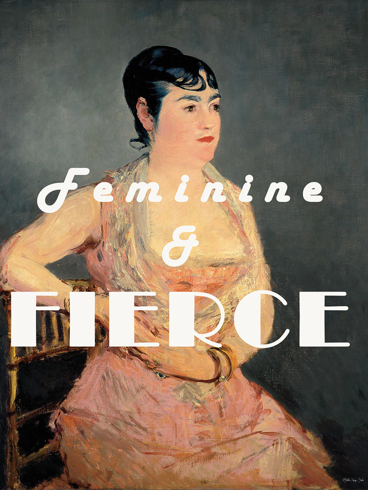 Femenino y feroz Lienzo