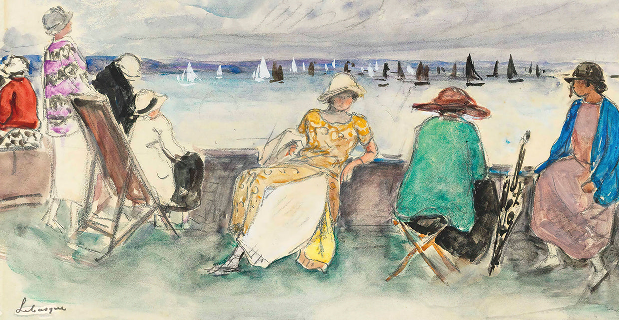 Femme Aux Régates (1920)