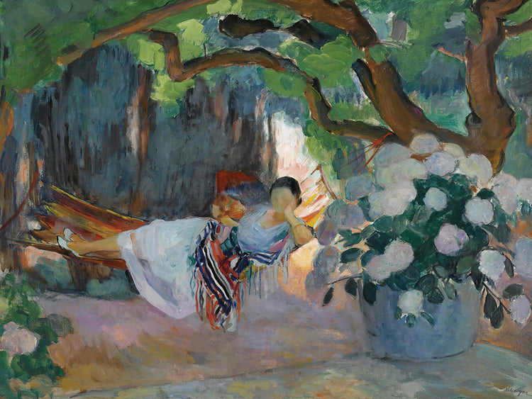 Le Pradet, Jeune Femme Au Hamac (Nono)