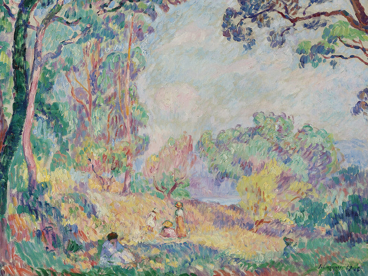 Jeunes Femmes Et Fillettes Dans Un Paysage (1906)