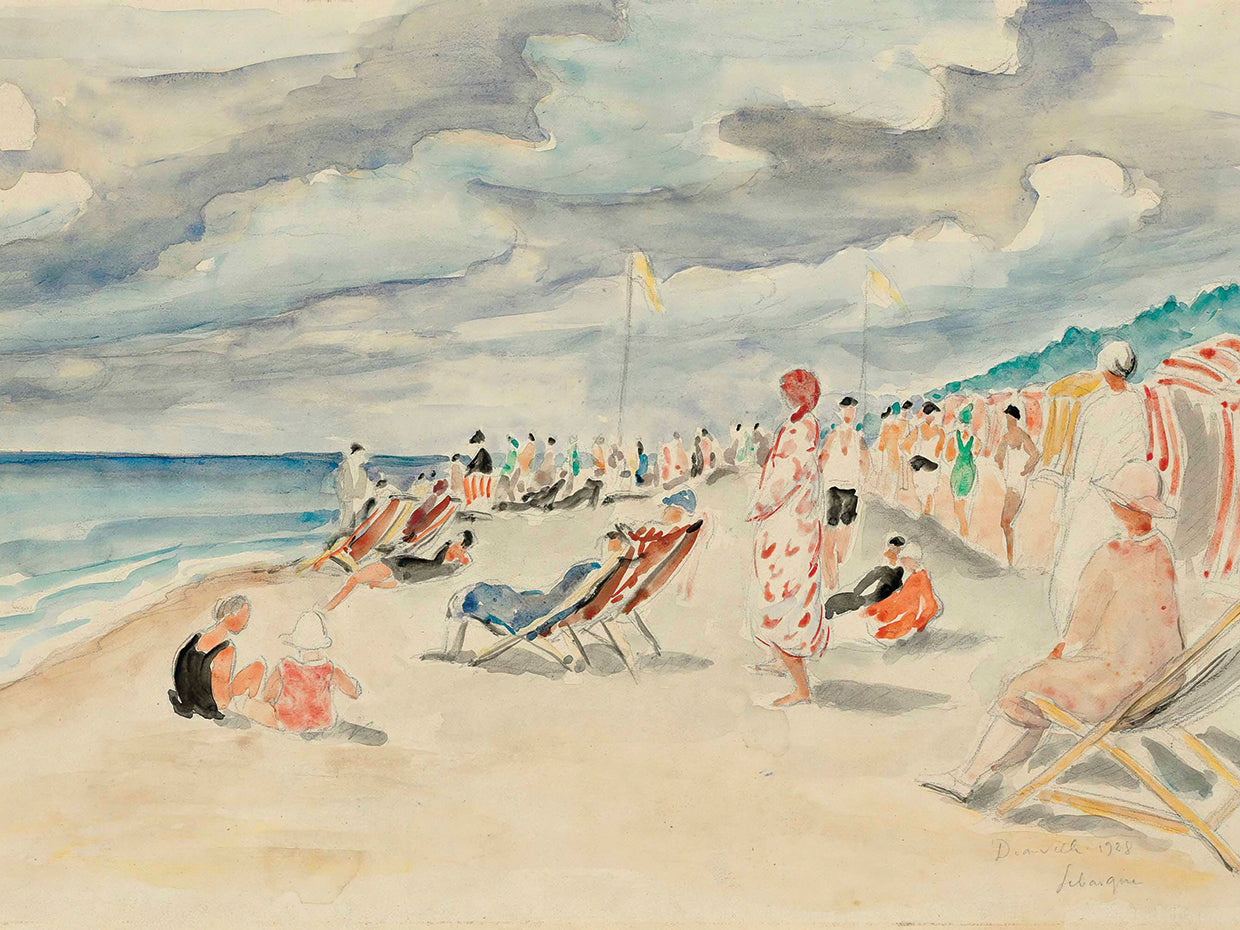 La Plage De Deauville (1928)
