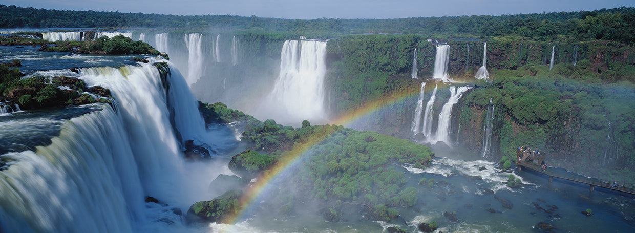 Arco iris sobre las Cataratas del Iguazú Lienzo