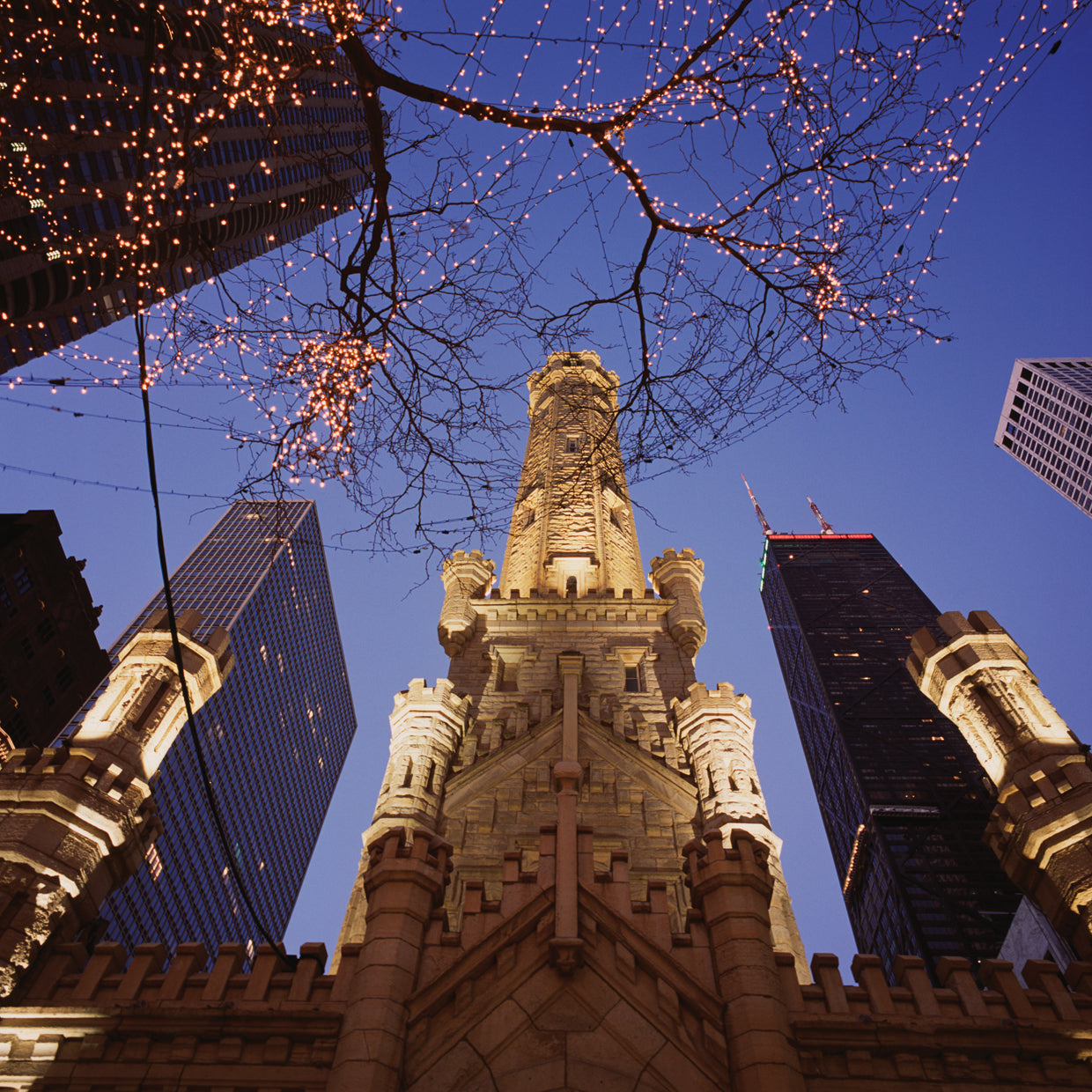 Torres de chicago Lienzo