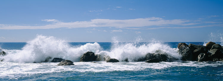 Olas en Liguria Lienzo
