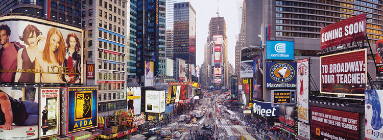 Anochecer de Times Square Lienzo