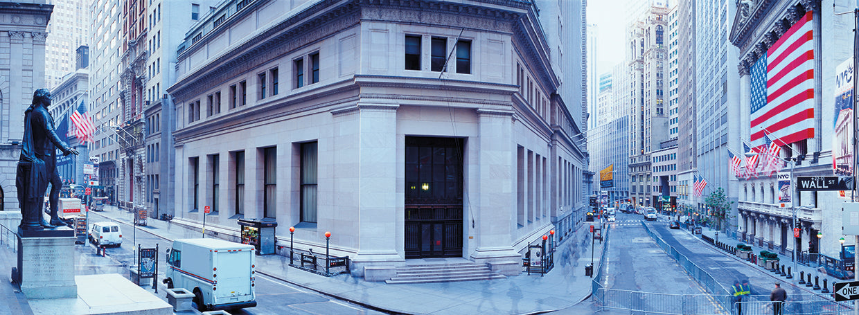 Paredes de Wall Street Lienzo