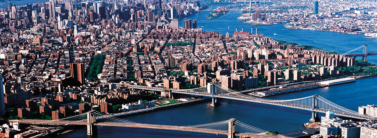 Sobre el puente de Brooklyn Lienzo