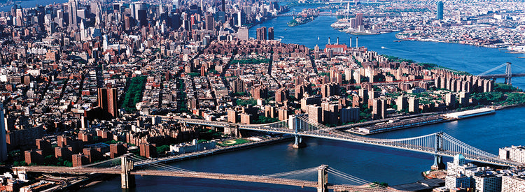 Sobre el puente de Brooklyn Lienzo