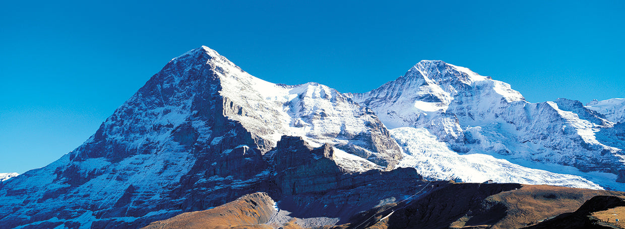 Nevadas de la pared norte del Eiger Lienzo