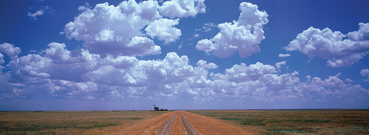 Nubes sobre amarillo Lienzo