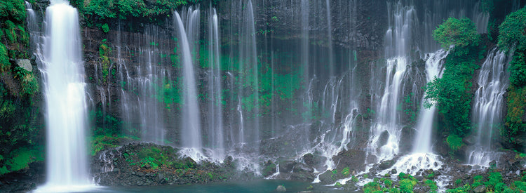 Delicadas cataratas de Shiraito Lienzo