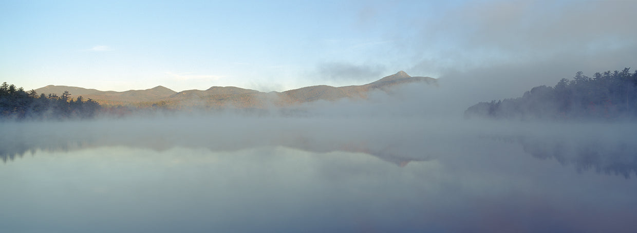 Lago brumoso Chocorua Lienzo