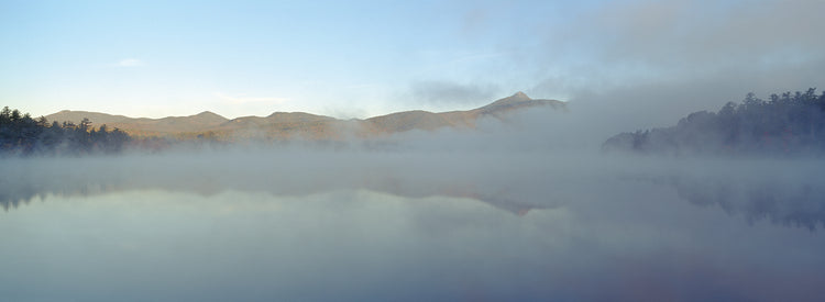 Lago brumoso Chocorua Lienzo