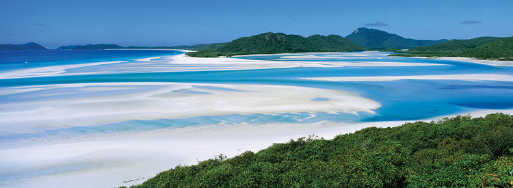 Hermosa playa de Whitehaven Lienzo
