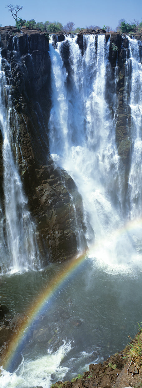 Aguas torrenciales de las Cataratas Victoria Lienzo
