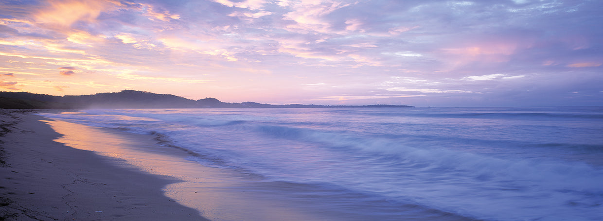 Playa del amanecer de Costa Rica Lienzo