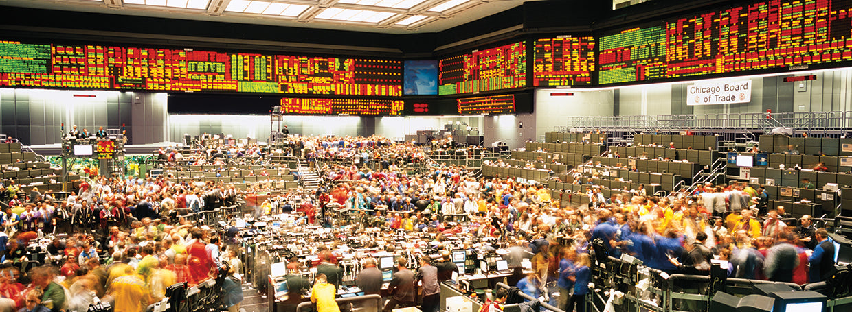 Comerciantes de futuros, Chicago Lienzo