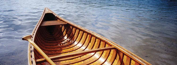 Canoa en Walden Pond Lienzo