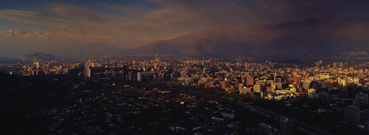 Santiago al anochecer Lienzo