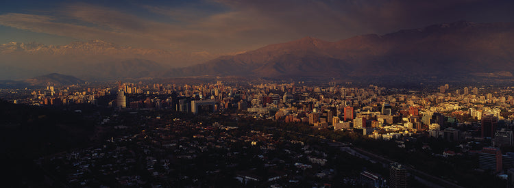 Santiago al anochecer Lienzo