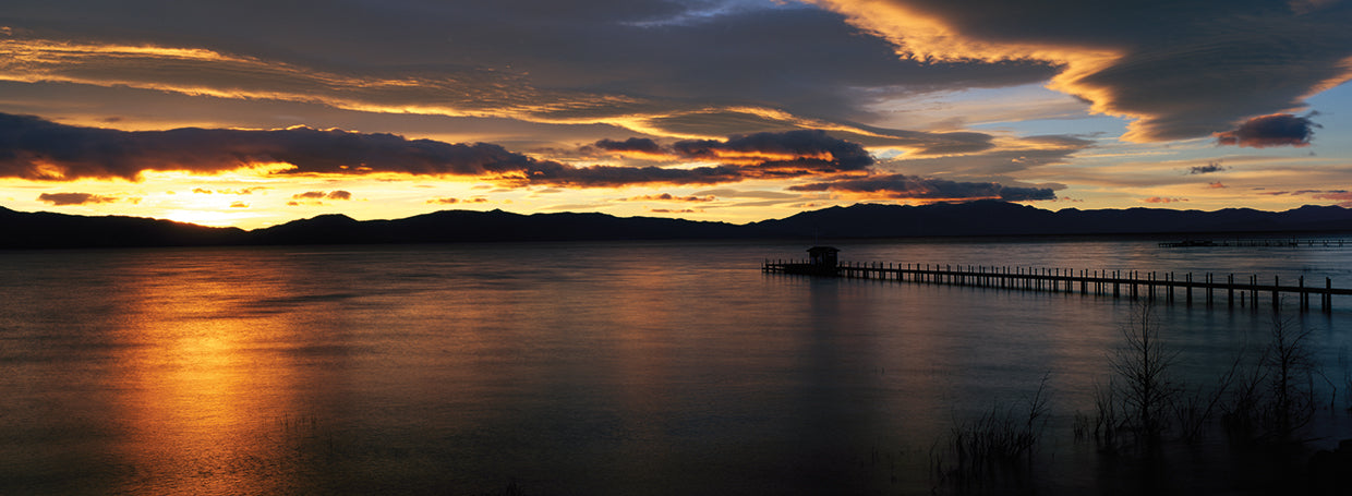Amanecer sobre el lago Tahoe Lienzo