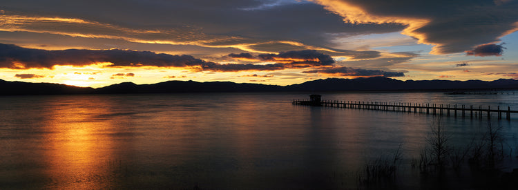 Amanecer sobre el lago Tahoe Lienzo