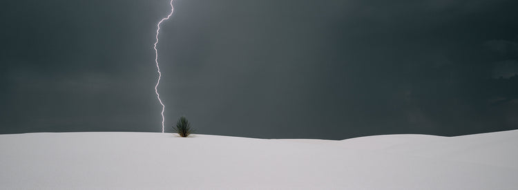 Relámpago del desierto Lienzo