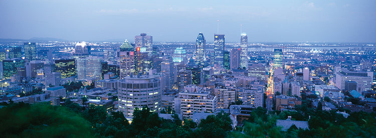 Montreal City at Dusk